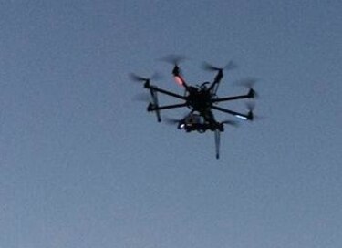 Arqueólogos usan aviones teledirigidos