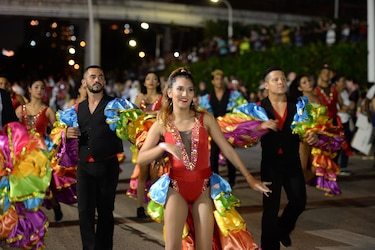 Unas 8 mil 700 personas asistieron a la cinta costera este lunes de carnaval
