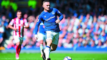 Wayne Rooney será sancionado en el Everton