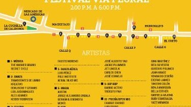 El arte se desbordará en Calidonia