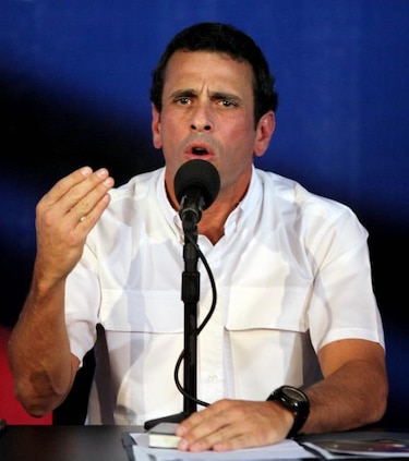 Capriles anuncia impugnación de elecciones venezolanas