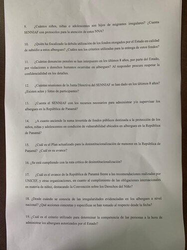 Asamblea Nacional cita a la Ministra de Desarrollo Social y a la Directora del Senniaf por el caso de los albergues