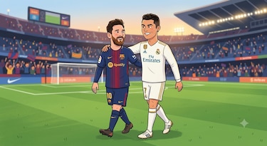 Un estudio vincula la ideología política con la preferencia por Messi o Cristiano Ronaldo