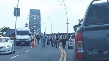 Puente de las Américas: reconstruyen hecho de tránsito en el que murió una mujer
