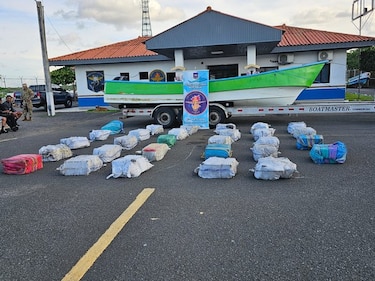 Los Santos: decomisan más de 700 paquetes con droga en Mensabé 