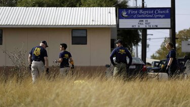 Diferendo familiar sería origen de tiroteo en iglesia de Texas