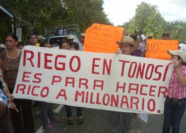 Moradores en alerta por proyecto del sistema de riego de El Valle de Tonosí