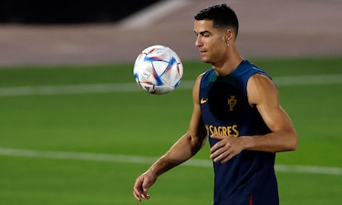 Cristiano vuelve al césped, Ruben Dias trabaja en el gimnasio