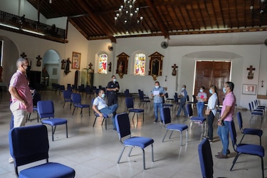 Salud evaluó cinco templos católicos en la ciudad de Chitré