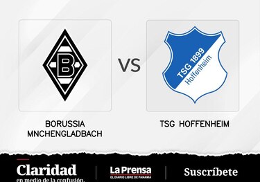 Borussia Mönchengladbach busca sumar puntos ante TSG Hoffenheim tras detener la racha ganadora