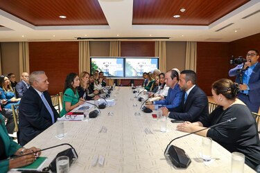 Migración por Darién, uno de los temas centrales de la primera reunión de transición en Cancillería