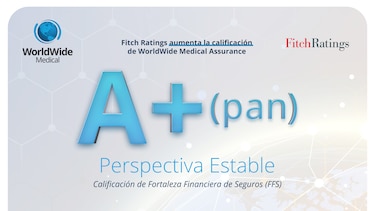 Fitch Ratings aumenta calificación de fortaleza financiera a A+(pan) de WorldWide Medical Assurance