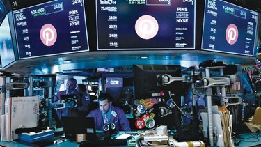 Repuntan acciones en Wall Street en el debut de Pinterest