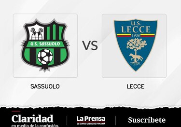 Hoy Lecce jugará de local a Sassuolo