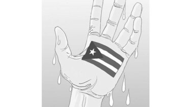 Un abrazo en Puerto Rico