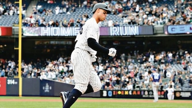Aaron Judge se lesiona en victoria de Yankees ante Reales