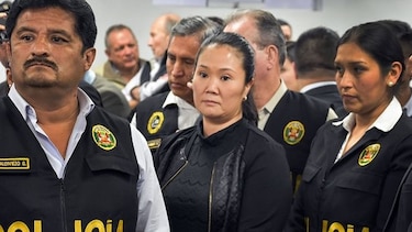 Keiko Fujimori y seis asesores a prisión preventiva por caso Odebrecht