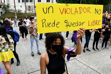 Protesta ante la Corte Suprema por fallo de no culpabilidad a favor del diputado Arquesio Arias