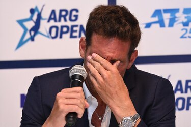 Argentino Del Potro, entre lágrimas, prepara el adiós definitivo al tenis