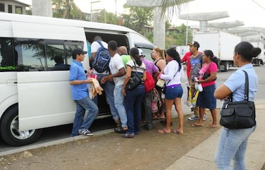 Transportistas ‘piratas’ protestaron en La Cabima