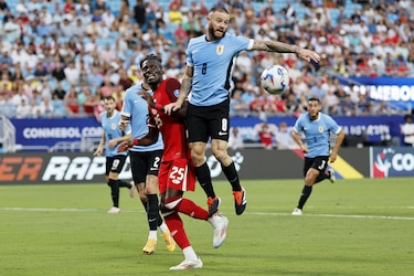 Uruguay gana el tercer puesto de la Copa América al vencer en penaltis a Canadá