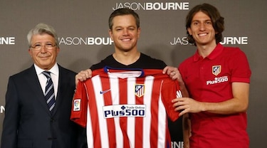 El Atlético de Madrid ‘ficha’ a Matt Damon