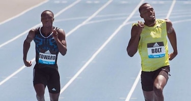 Bolt y Edward se enfrentan en prueba de Londres