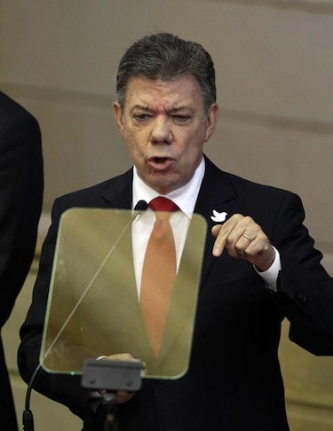 Presidente Santos reitera compromiso con la paz