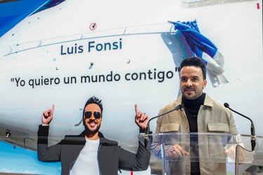 El cantante Luis Fonsi dará nombre a un avión de la aerolínea española Air Europa