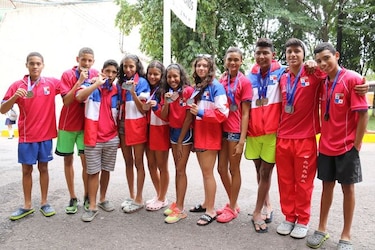 Panamá empieza su cosecha de medallas en Juegos estudiantiles