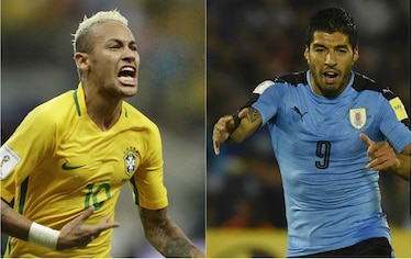 Brasil, Neymar y Suárez fueron los protagonistas