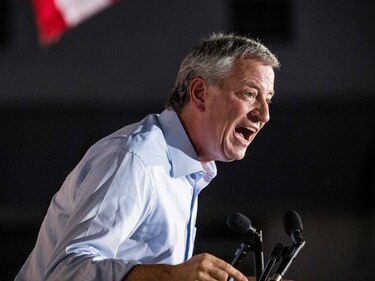 El alcalde de Nueva York, Bill de Blasio, retira su candidatura presidencial