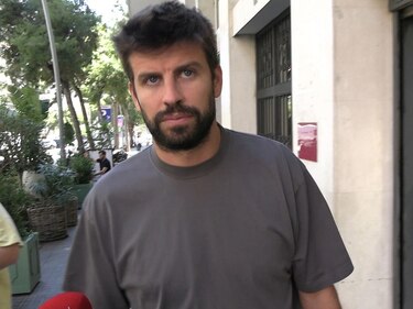 Gerard Piqué, sin Clara Chía y sin nada que decir tras el dardo de Shakira a su padre en ‘El Jefe’