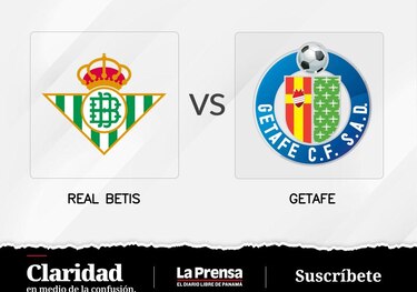 Getafe frente a Real Betis