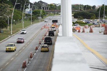 Habilitan nuevo acceso para los conductores que se dirigen al puente de las Américas