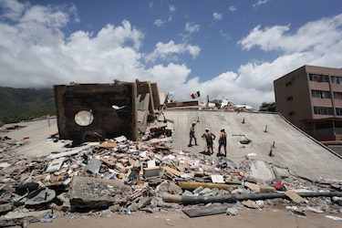 Sube a 1,719 la cifra de muertos y a 5,034 los heridos por el doble terremoto en Venezuela