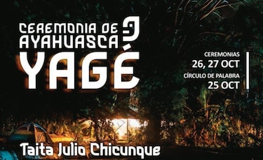 Ceremonias para consumir ayahuasca, un peligro para la salud