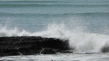Emiten aviso por lluvias, posibles caídas de árboles y mar de fondo en el litoral Pacífico