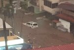 Lluvias ocasionan inundaciones en diferentes áreas de la ciudad