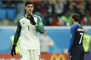 'Es una pena para el fútbol', comenta Courtois sobre derrota de Bélgica