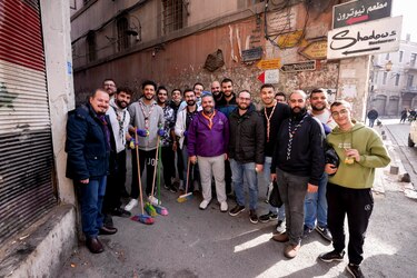 Los cristianos de Damasco tienen fe y confían en que la nueva Siria sea como dicen