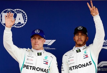 Hamilton ocupará la 'pole position' en el Gran Premio de España