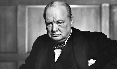 Roban famosa foto de Winston Churchill de hotel en Canadá