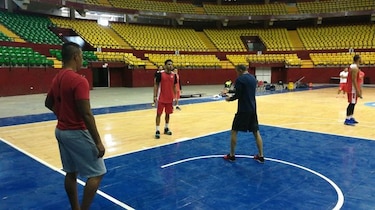 Quinteto panameño trabaja fuerte para ganar en casa