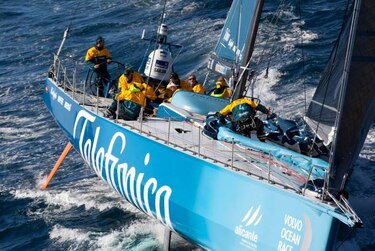 Es la tercera vez en la historia de la regata que se compite en Navidad