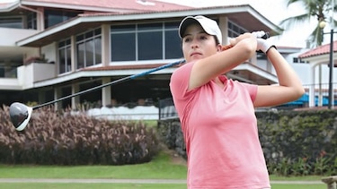 Laura Restrepo, el golf no es nada fácil