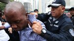 Enfrentamientos entre transportistas y policías en Paitilla