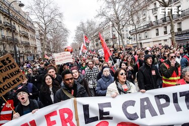 El Senado francés aprueba el polémico proyecto de reforma de las pensiones