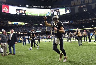 La magia de Brees ilumina a Saints y aseguran cima de la Nacional
