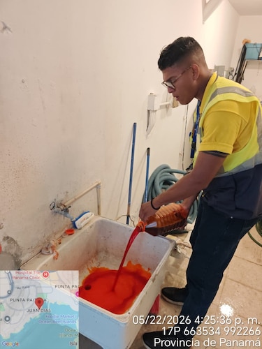 Miambiente detecta descargas ilegales de pintura al mar desde un PH en Punta Paitilla